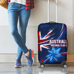 Proud To Be Australian Luggage Cover Australia Flag Day Waving Commonwealth Star