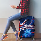 Proud To Be Australian Luggage Cover Australia Flag Day Waving Commonwealth Star