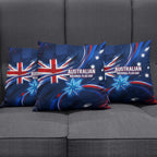 Proud To Be Australian Pillow Cover Australia Flag Day Waving Commonwealth Star