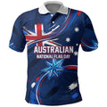 Proud To Be Australian Polo Shirt Australia Flag Day Waving Commonwealth Star