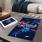 Proud To Be Australian Puzzle Australia Flag Day Waving Commonwealth Star