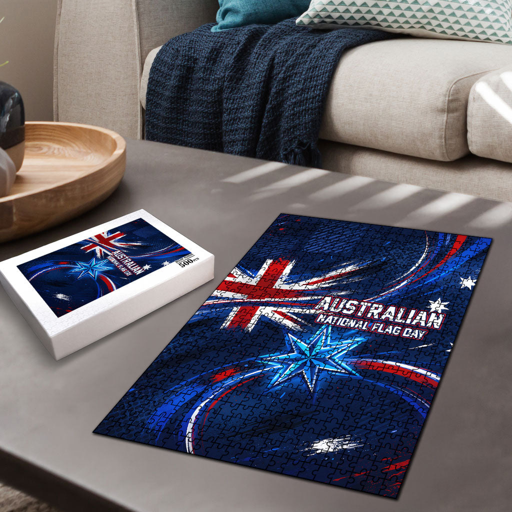 Proud To Be Australian Puzzle Australia Flag Day Waving Commonwealth Star