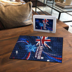 Proud To Be Australian Puzzle Australia Flag Day Waving Commonwealth Star