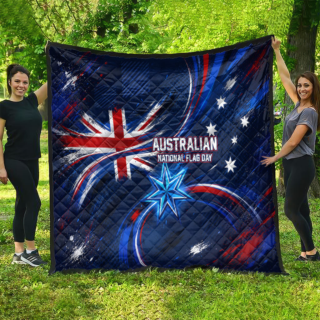 Proud To Be Australian Quilt Australia Flag Day Waving Commonwealth Star