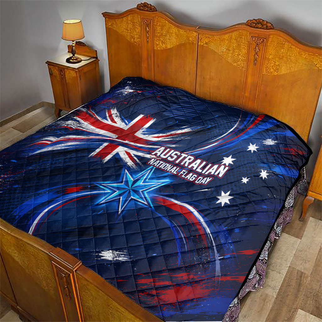 Proud To Be Australian Quilt Australia Flag Day Waving Commonwealth Star