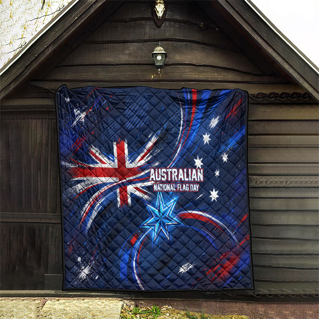 Proud To Be Australian Quilt Australia Flag Day Waving Commonwealth Star
