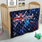 Proud To Be Australian Quilt Australia Flag Day Waving Commonwealth Star