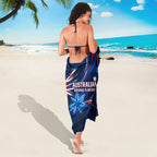 Proud To Be Australian Sarong Australia Flag Day Waving Commonwealth Star