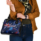 Proud To Be Australian Shoulder Handbag Australia Flag Day Waving Commonwealth Star