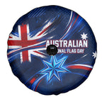 Proud To Be Australian Spare Tire Cover Australia Flag Day Waving Commonwealth Star