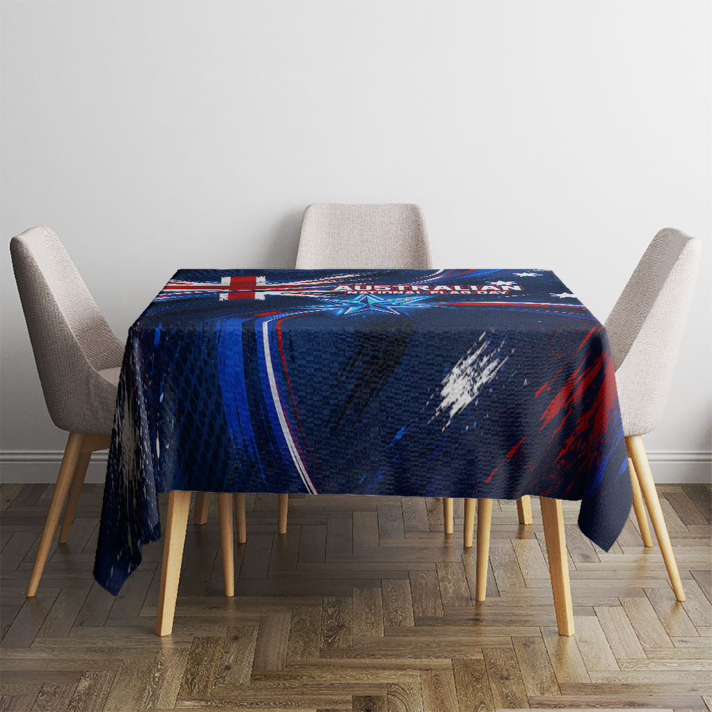 Proud To Be Australian Tablecloth Australia Flag Day Waving Commonwealth Star