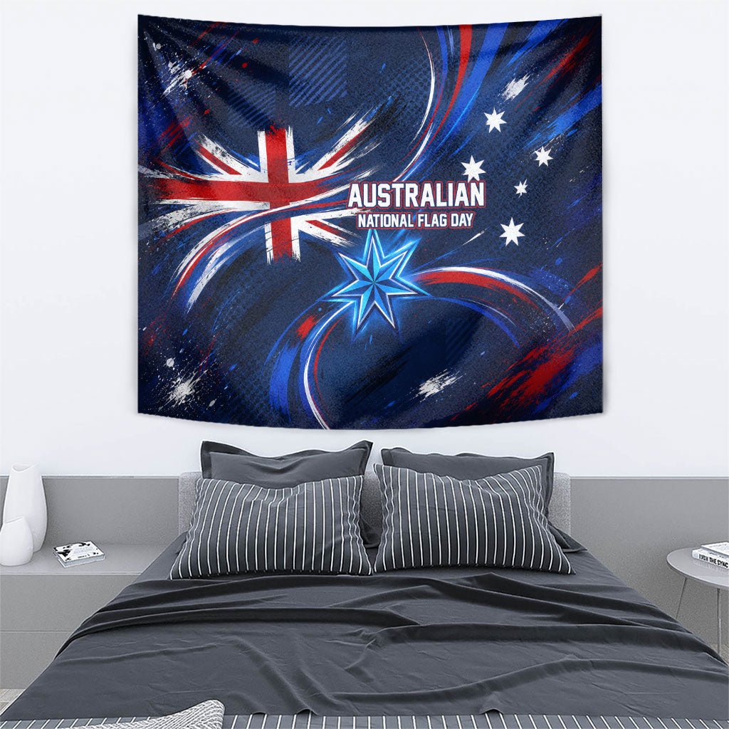 Proud To Be Australian Tapestry Australia Flag Day Waving Commonwealth Star