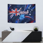 Proud To Be Australian Tapestry Australia Flag Day Waving Commonwealth Star