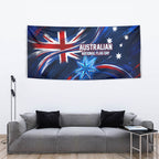 Proud To Be Australian Tapestry Australia Flag Day Waving Commonwealth Star