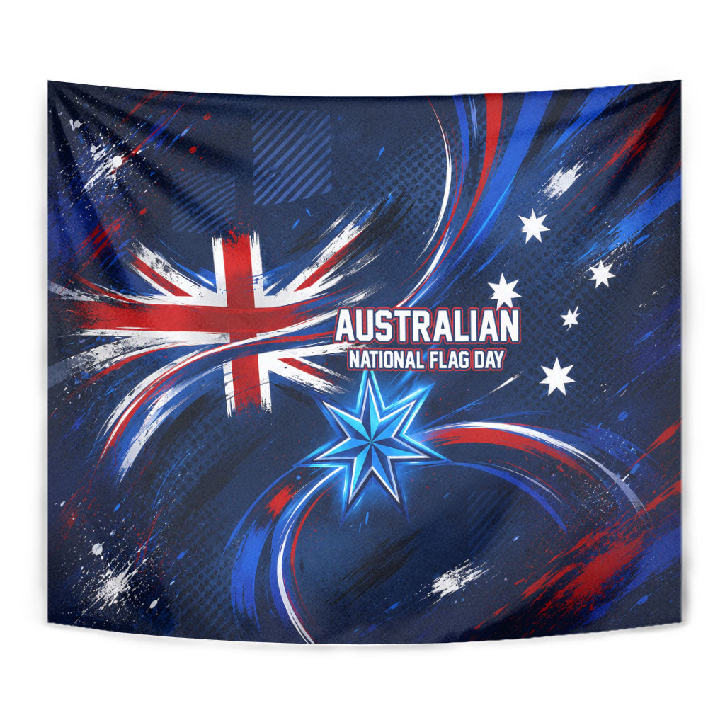 Proud To Be Australian Tapestry Australia Flag Day Waving Commonwealth Star
