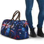 Proud To Be Australian Travel Bag Australia Flag Day Waving Commonwealth Star