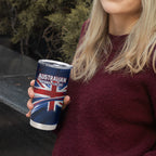 Proud To Be Australian Tumbler Cup Australia Flag Day Waving Commonwealth Star