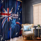 Proud To Be Australian Window Curtain Australia Flag Day Waving Commonwealth Star