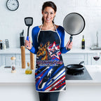 Australian National Flag Day Apron Kangaroo Mascot and Country Map