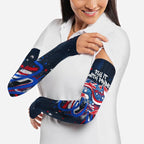 Australian National Flag Day Arm Sleeves Kangaroo Mascot and Country Map