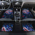 Australian National Flag Day Car Mats Kangaroo Mascot and Country Map