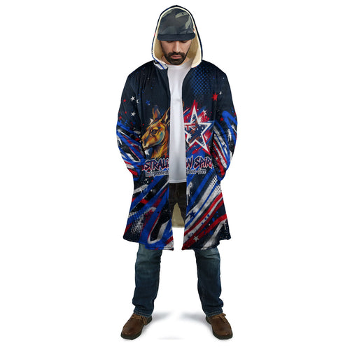 Australian National Flag Day Cloak Kangaroo Mascot and Country Map