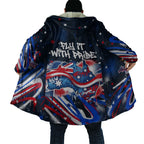 Australian National Flag Day Cloak Kangaroo Mascot and Country Map