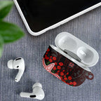 Gold Coast Suns ANZAC Day AirPods Case Indigenous Dot Art with Poppy Flower Tribute
