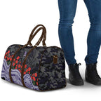 Fremantle Dockers ANZAC Day Travel Bag Indigenous Dot Art with Poppy Flower Tribute
