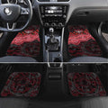 Essendon Bombers ANZAC Day Car Mats Indigenous Dot Art with Poppy Flower Tribute