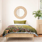 Personalized Richmond Tigers  Football Mascot Bedding Set Aboriginal Dot Art Style Vibrant Indigenous Pattern Design