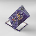 Personalized Freo Football Mascot Canvas Wall Art Aboriginal Dot Art Style Vibrant Indigenous Pattern Design