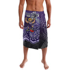 Personalized Freo Football Mascot Lavalava Aboriginal Dot Art Style Vibrant Indigenous Pattern Design
