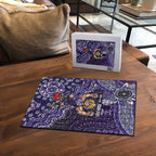 Personalized Freo Football Mascot Puzzle Aboriginal Dot Art Style Vibrant Indigenous Pattern Design