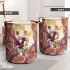 Brisbane Broncos NAIDOC Week 2026 Laundry Basket First Nations of Australia Aboriginal Mascot Rugby