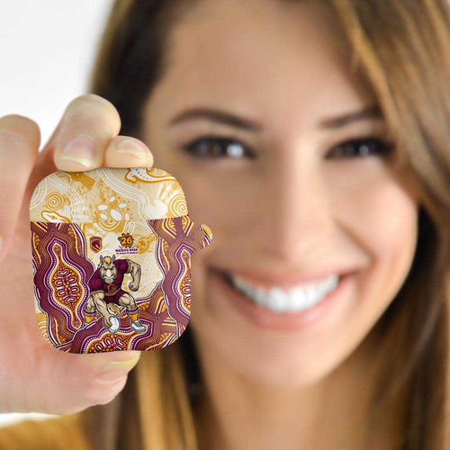 Brisbane Broncos NAIDOC Week 2026 AirPods Case First Nations of Australia Aboriginal Mascot Rugby