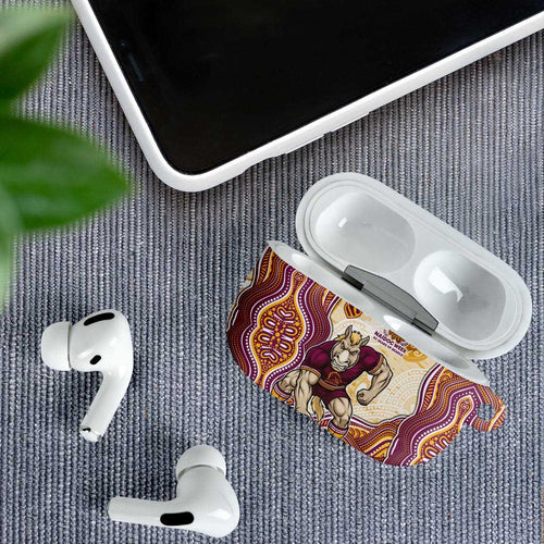 Brisbane Broncos NAIDOC Week 2026 AirPods Case First Nations of Australia Aboriginal Mascot Rugby