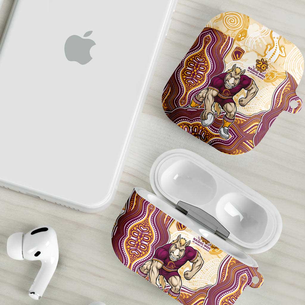 Brisbane Broncos NAIDOC Week 2026 AirPods Case First Nations of Australia Aboriginal Mascot Rugby