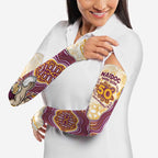 Brisbane Broncos NAIDOC Week 2026 Arm Sleeves First Nations of Australia Aboriginal Mascot Rugby