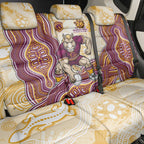 Brisbane Broncos NAIDOC Week 2026 Back Car Seat Cover First Nations of Australia Aboriginal Mascot Rugby