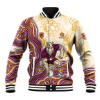 Brisbane Broncos NAIDOC Week 2026 Baseball Jacket First Nations of Australia Aboriginal Mascot Rugby