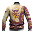 Brisbane Broncos NAIDOC Week 2026 Baseball Jacket First Nations of Australia Aboriginal Mascot Rugby