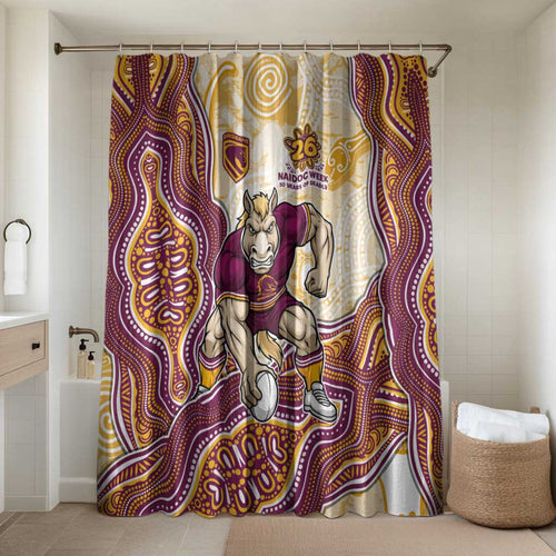 Brisbane Broncos NAIDOC Week 2026 Bathroom Set First Nations of Australia Aboriginal Mascot Rugby