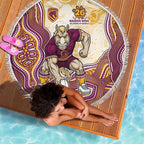 Brisbane Broncos NAIDOC Week 2026 Beach Blanket First Nations of Australia Aboriginal Mascot Rugby