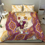 Brisbane Broncos NAIDOC Week 2026 Bedding Set First Nations of Australia Aboriginal Mascot Rugby