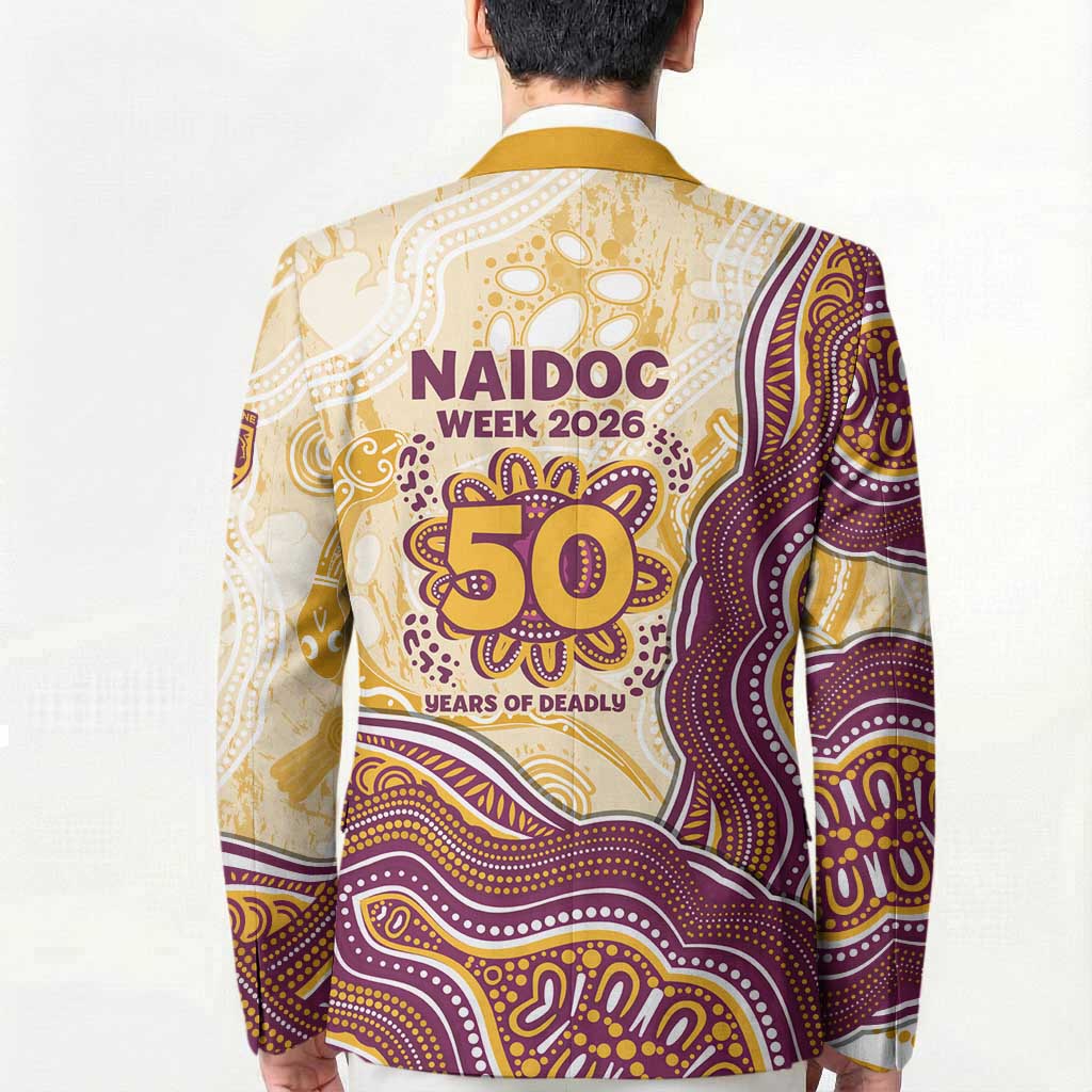 Brisbane Broncos NAIDOC Week 2026 Blazer First Nations of Australia Aboriginal Mascot Rugby