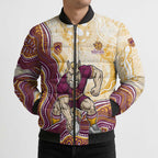 Brisbane Broncos NAIDOC Week 2026 Bomber Puffer Jacket First Nations of Australia Aboriginal Mascot Rugby