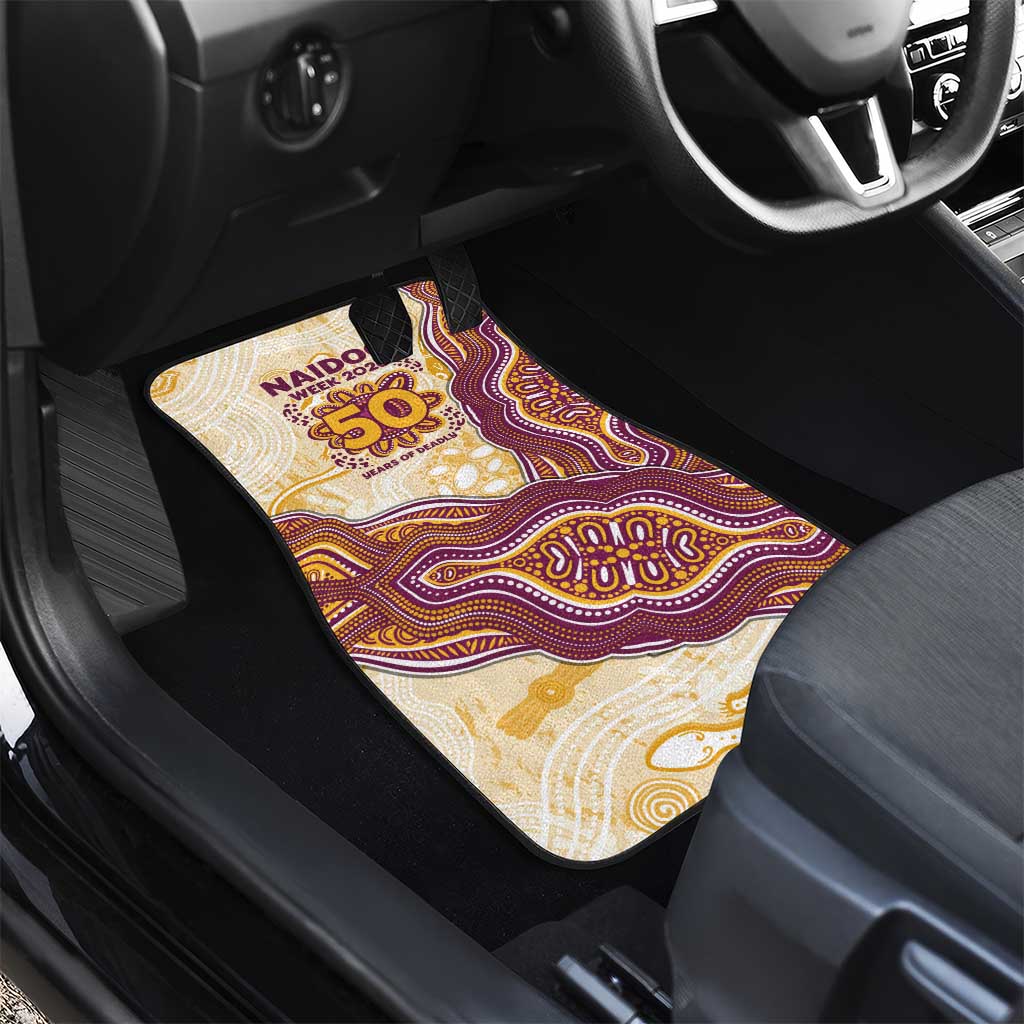 Brisbane Broncos NAIDOC Week 2026 Car Mats First Nations of Australia Aboriginal Mascot Rugby
