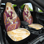 Brisbane Broncos NAIDOC Week 2026 Car Seat Cover First Nations of Australia Aboriginal Mascot Rugby