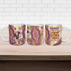 Brisbane Broncos NAIDOC Week 2026 Ceramic Mug First Nations of Australia Aboriginal Mascot Rugby
